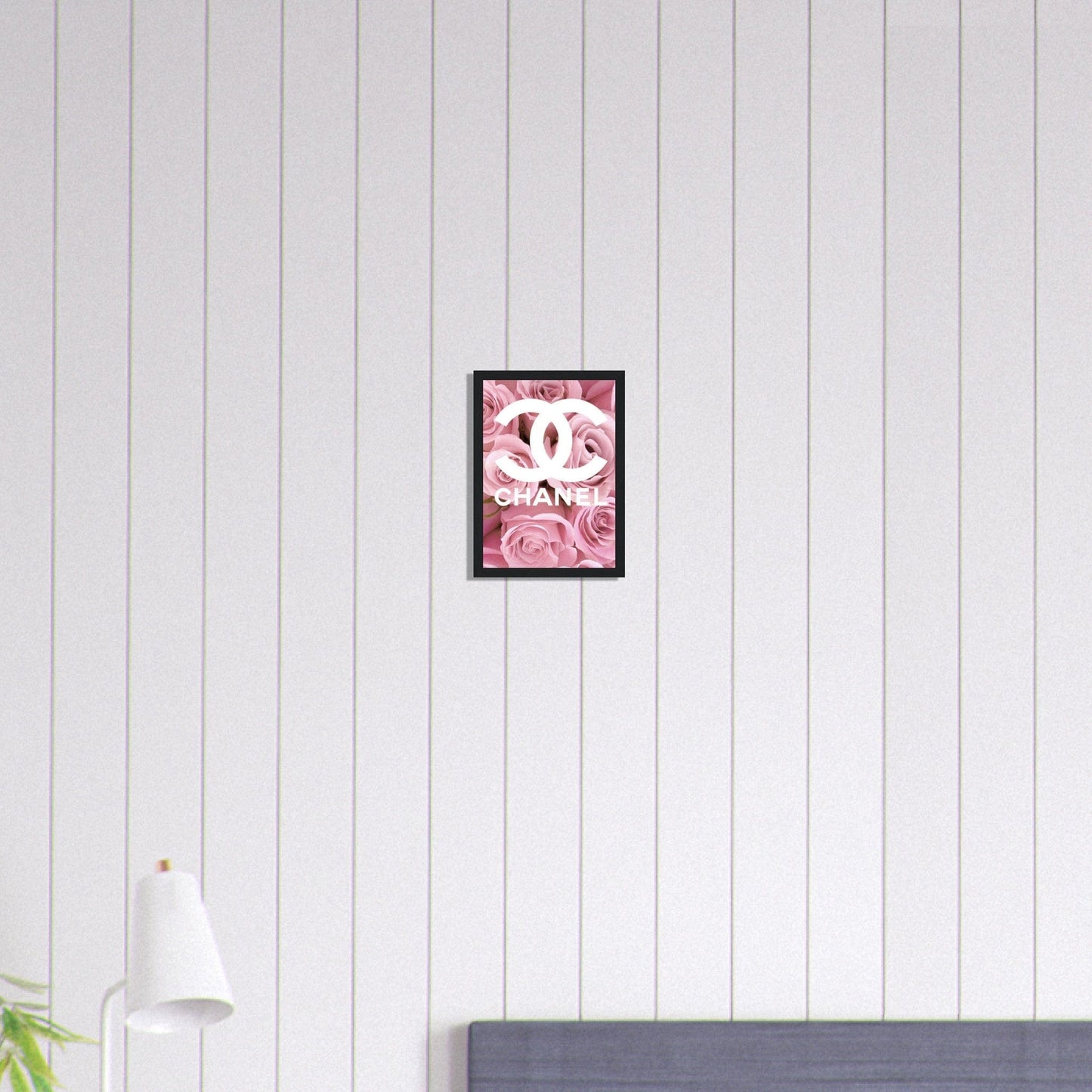 Canvanation Print Material A4 21x29.7 cm / 8x12″ Tableau Chanel Fleurs Rose