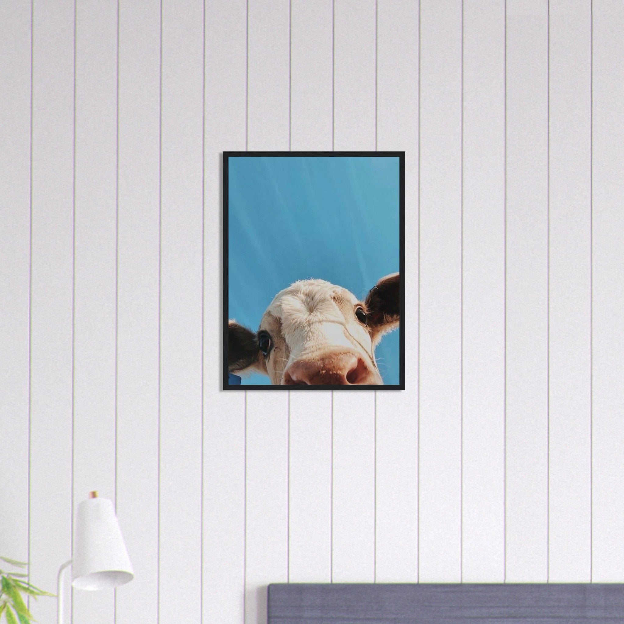 Canvanation Print Material Tableau Vache Highland