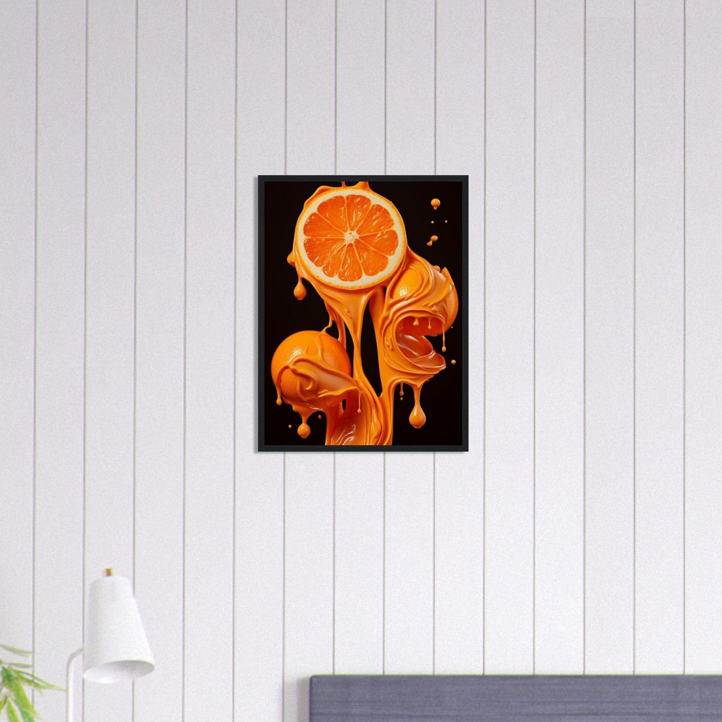 Canvanation Print Material 45x60 cm / 18x24″ Tableau Cuisine Orange