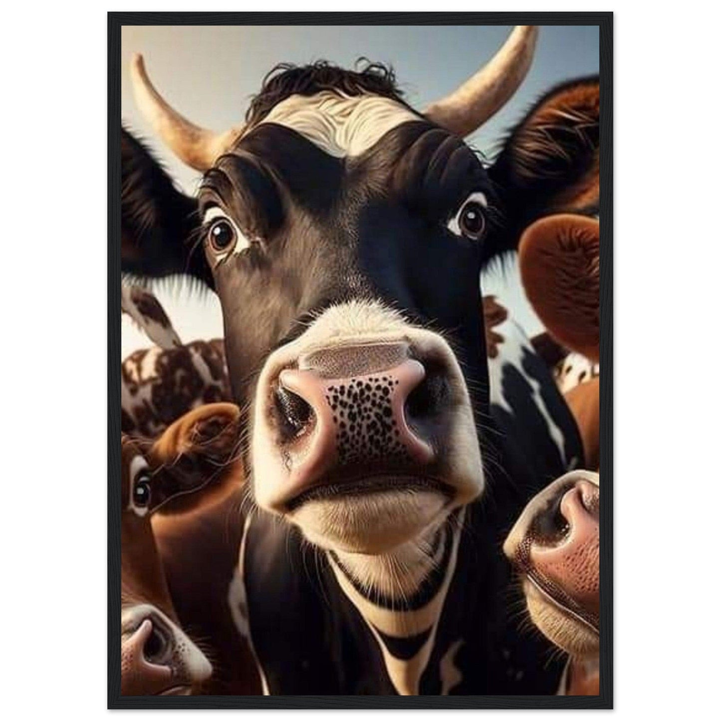 Canvanation Print Material 50x70 cm / 20x28″ Tableau Highland Cow