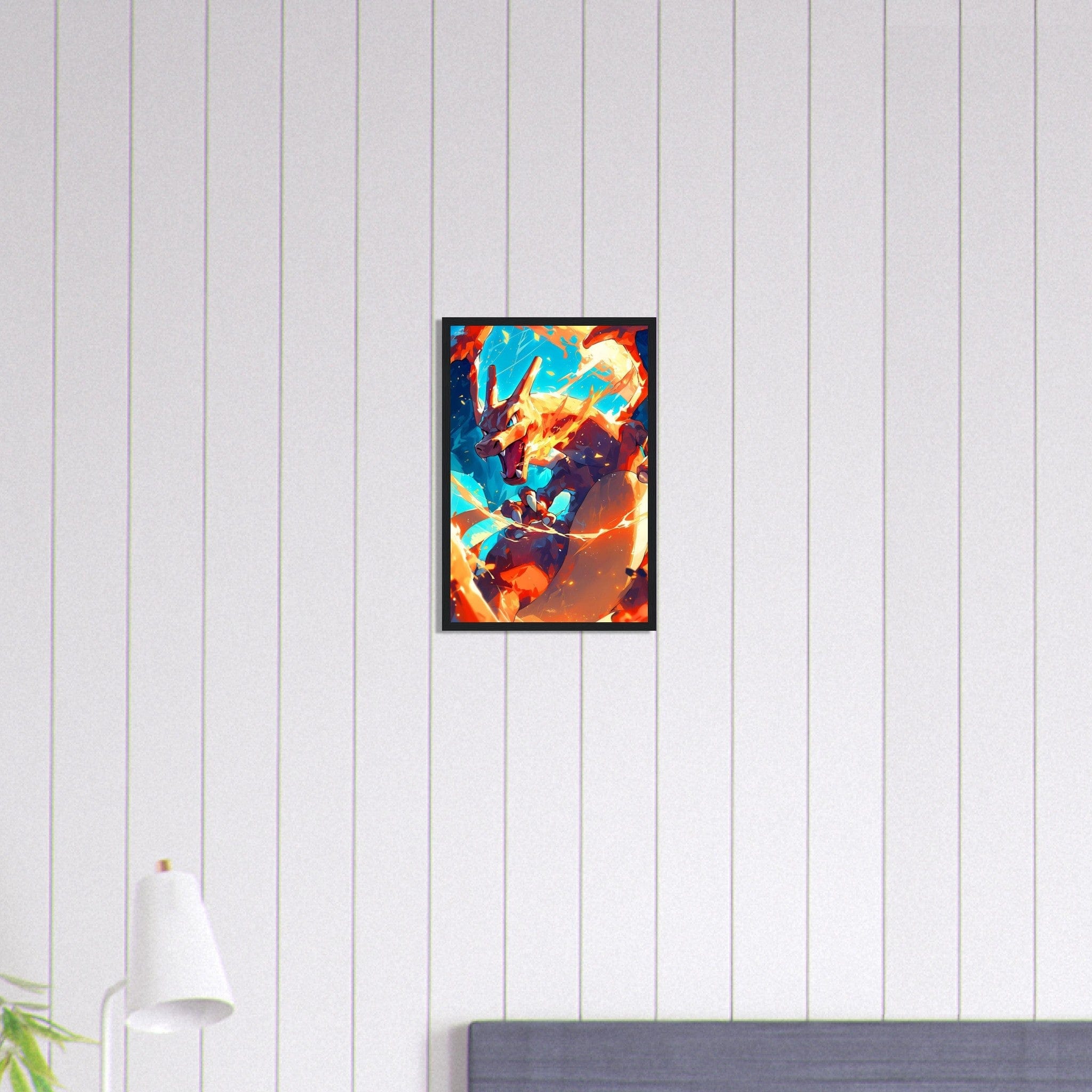 Canvanation Print Material 30x45 cm / 12x18″ Tableau Pokémon Dracaufeu