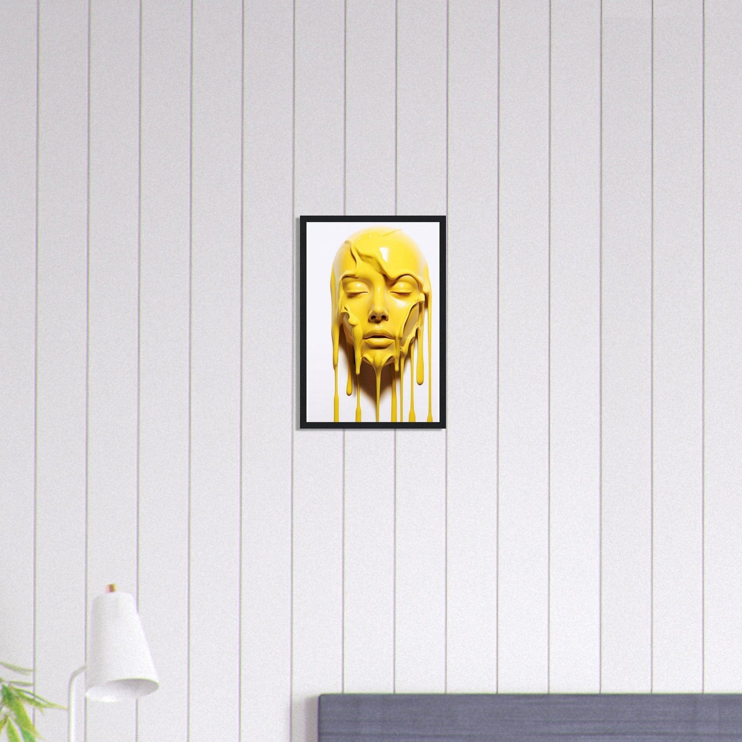 Canvanation Print Material 30x45 cm / 12x18″ Tableau Femme Visage Dégoulinant