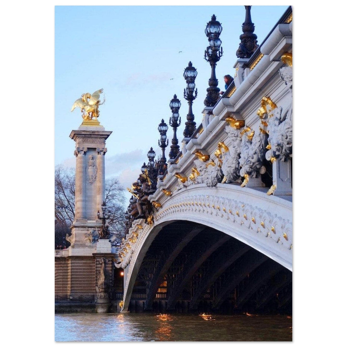 Canvanation Print Material A0 (84.1 x 118.9  cm) Affiche Pont Paris