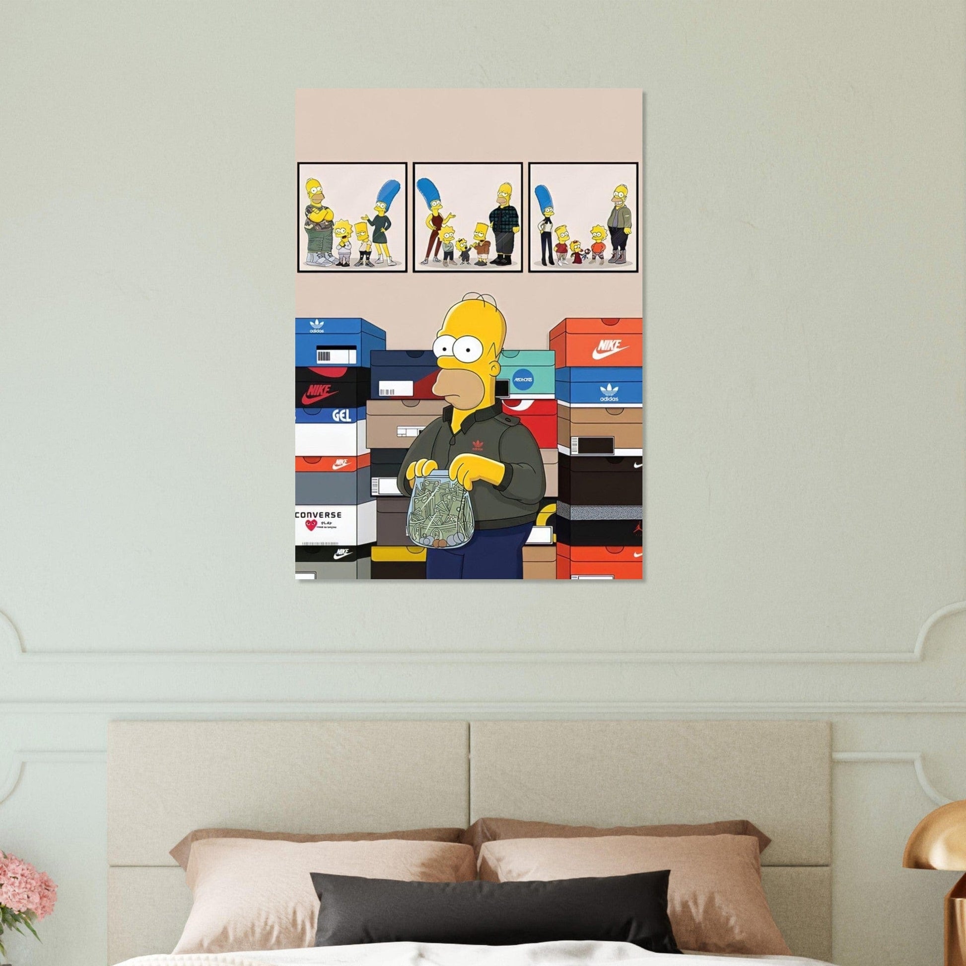Gelato Print Material Poster Sneaker Simpson