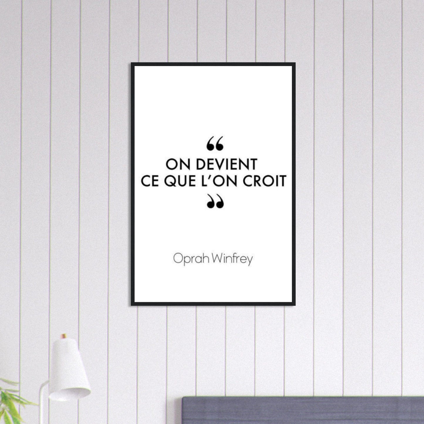 Canvanation Print Material 60x90 cm / 24x36″ Tableau Citation Oprah Winfrey
