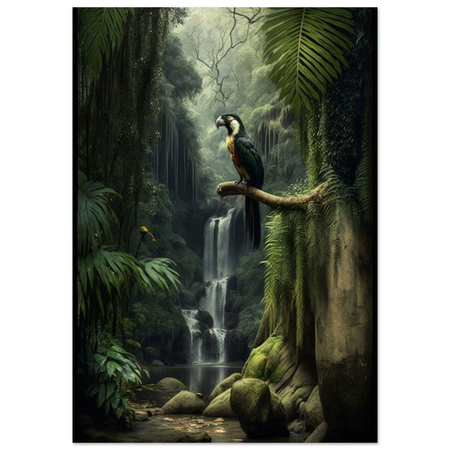 Gelato Print Material 70x100 cm / 28x40″ Grand Affiche Jungle