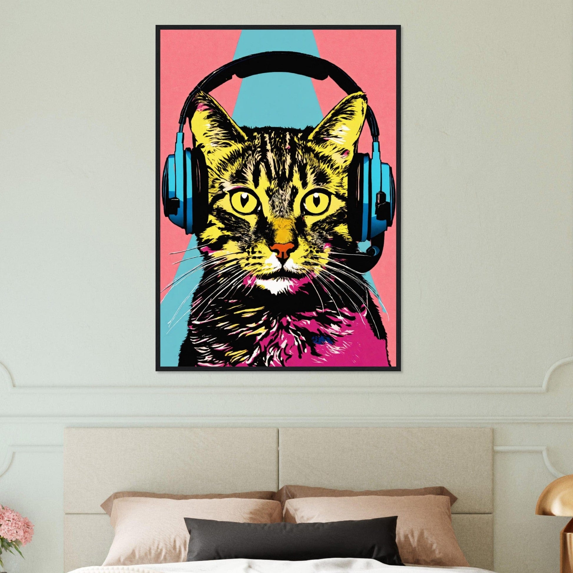 Canvanation Print Material Tableau Chat Rêves De Chaton