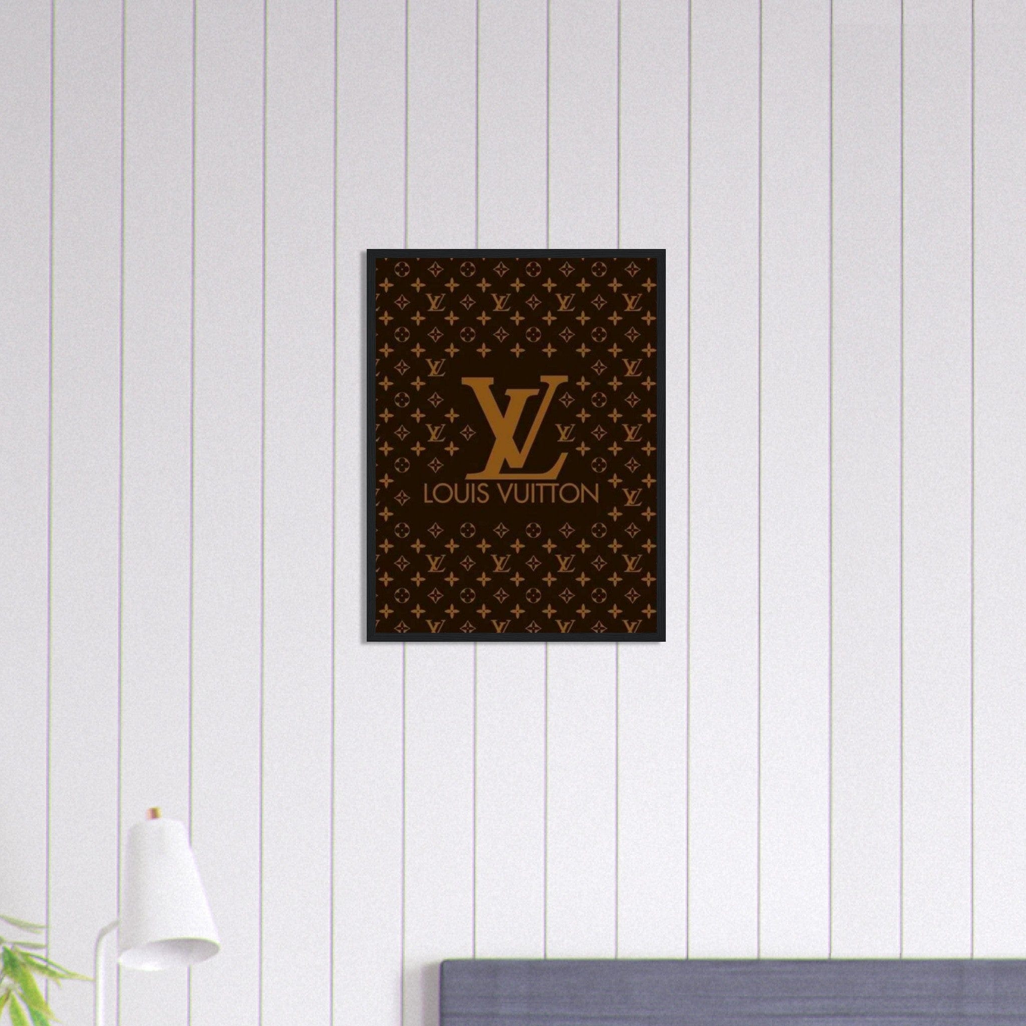Canvanation Print Material Tableau Louis Vuitton Or