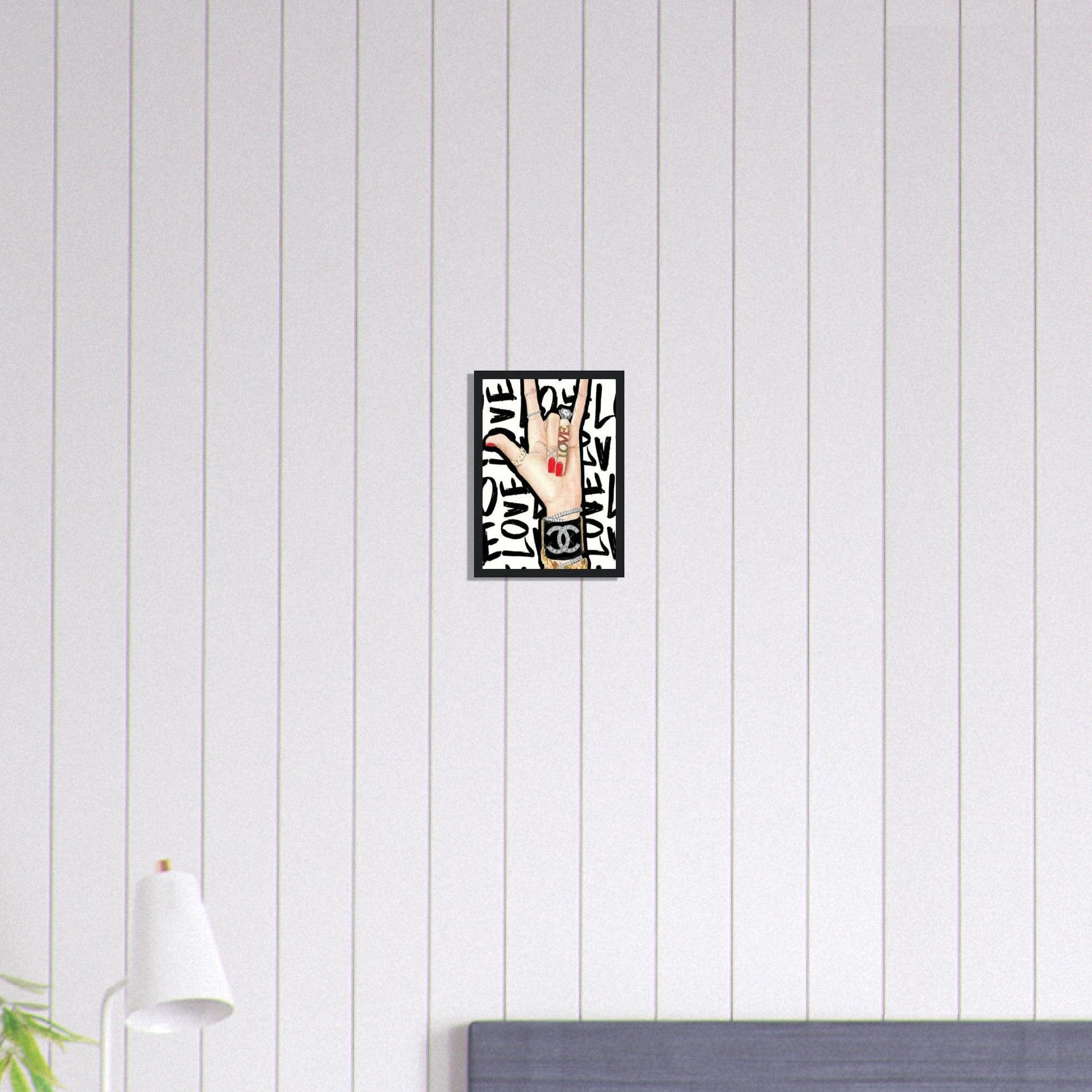 Canvanation Print Material A4 21x29.7 cm / 8x12″ Tableau Chanel Numéro 5