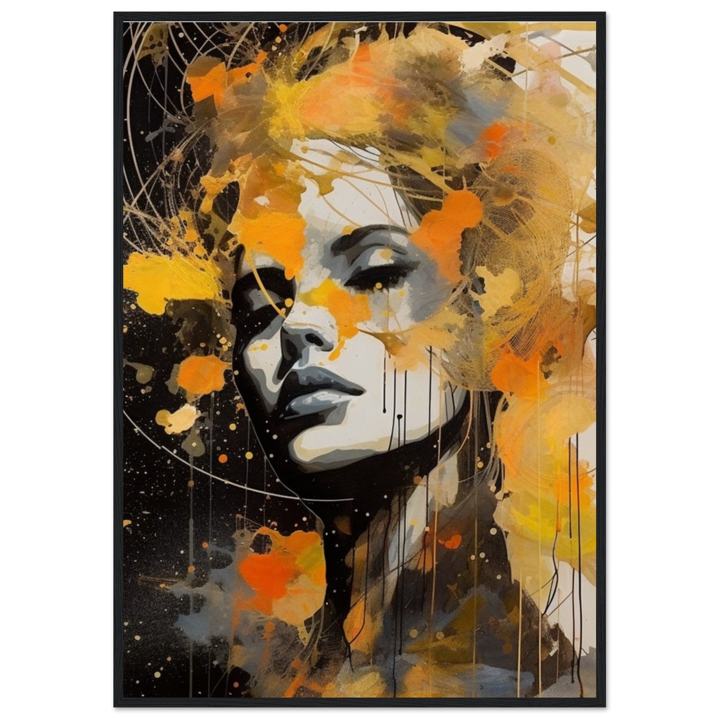 Canvanation Print Material Tableau De Portrait De Femme