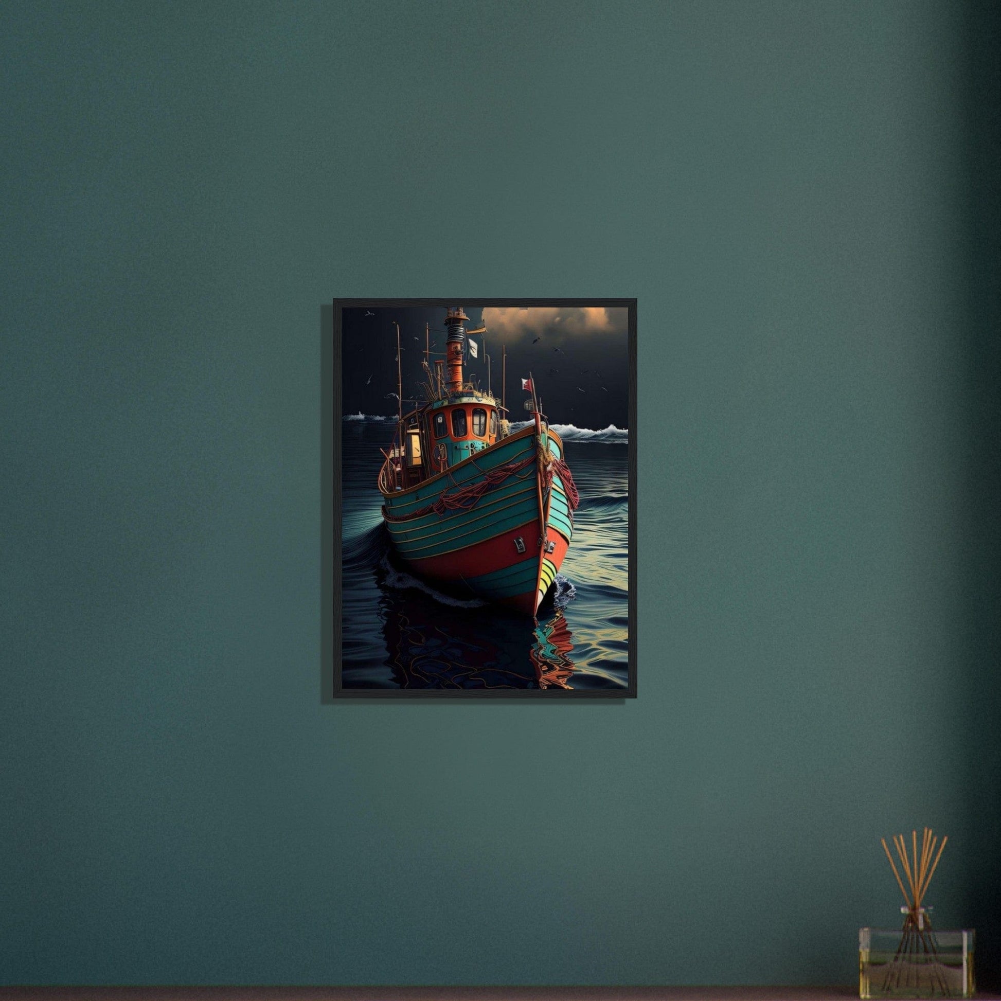 Canvanation Print Material Tableau Bateau De Pêche