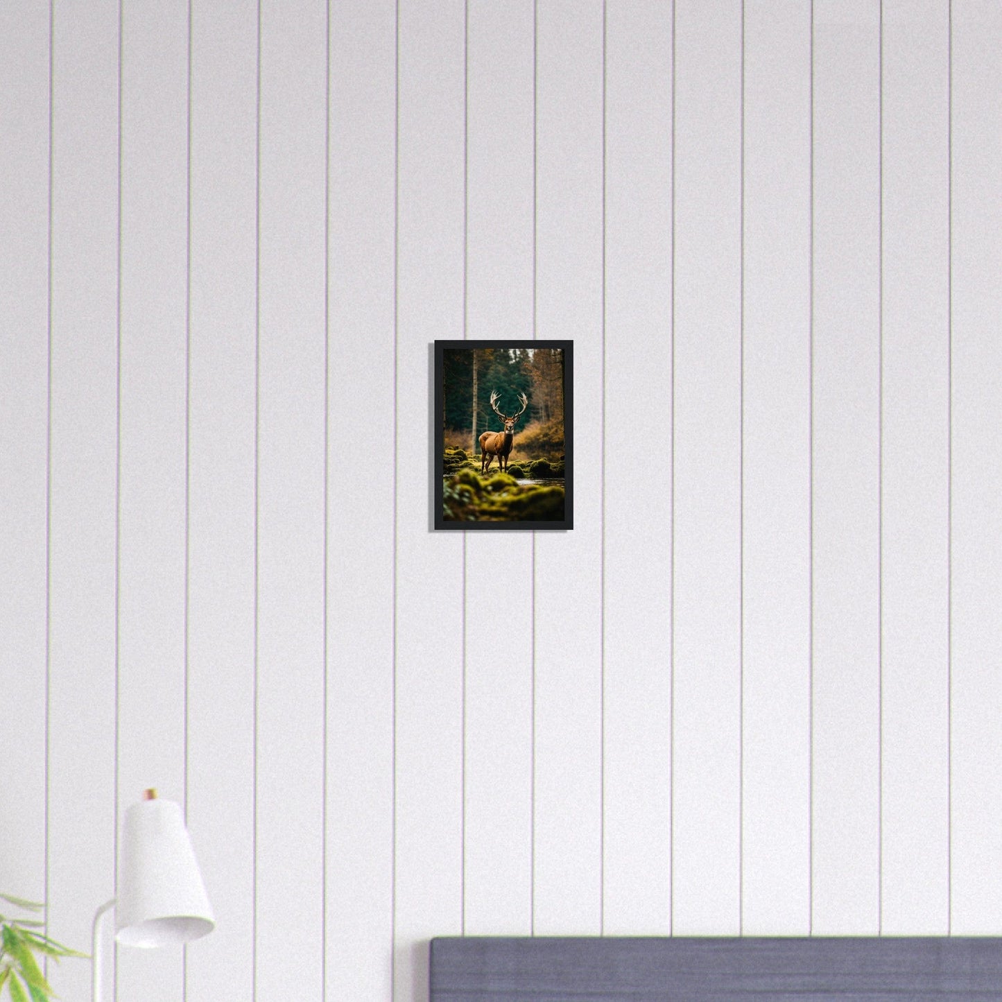 Canvanation Print Material A4 21x29.7 cm / 8x12″ Tableau Cerf Gloire Écarlate