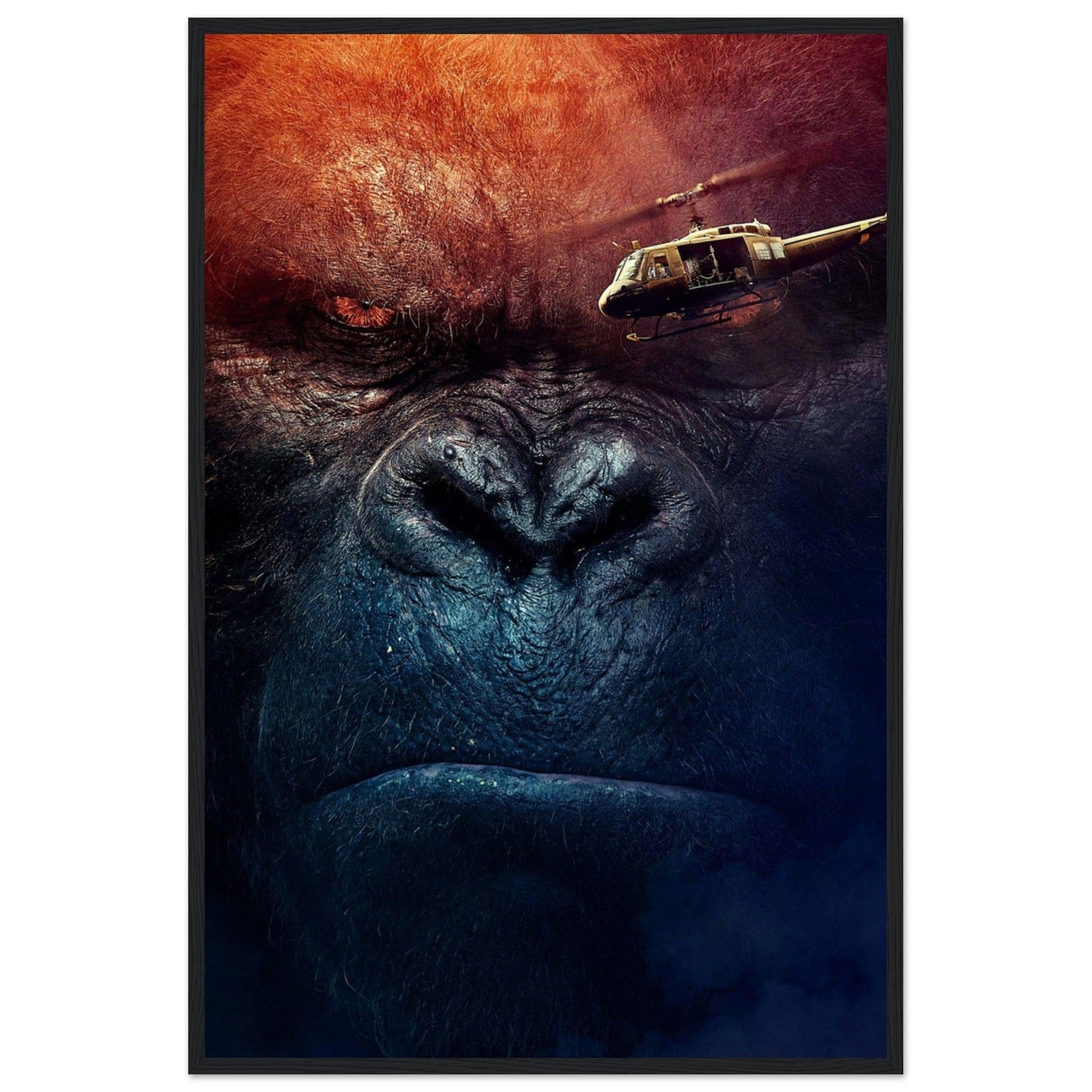 Canvanation Print Material 60x90 cm / 24x36″ Cadre Gorille