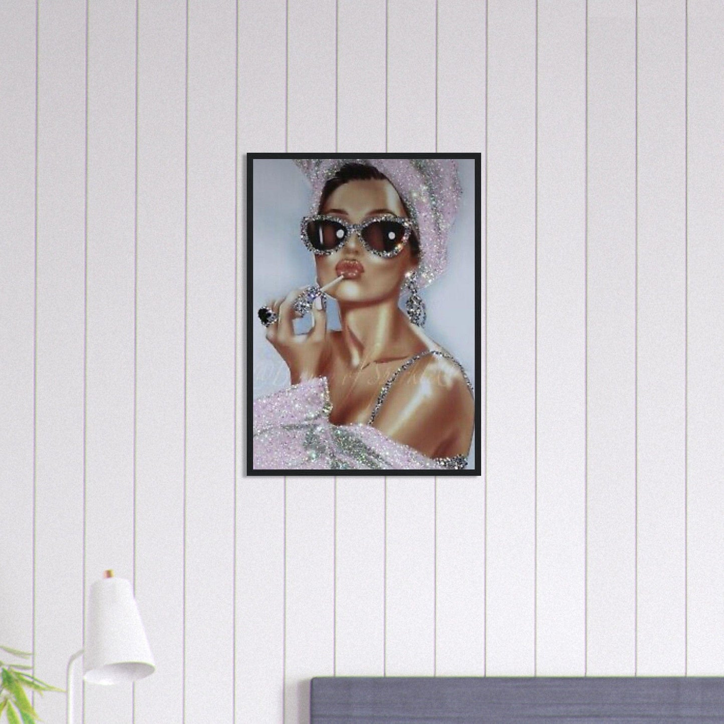 Canvanation Print Material 50x70 cm / 20x28″ Tableau Femme Glamour