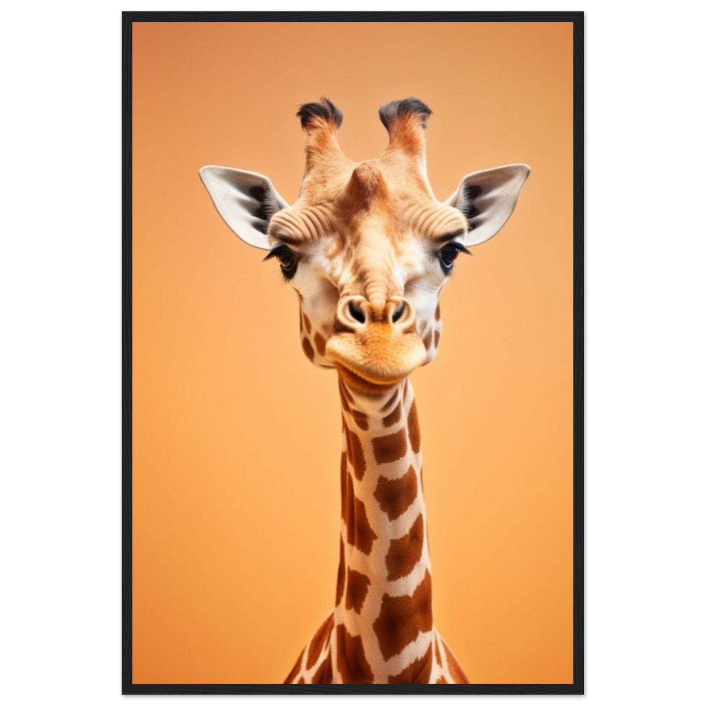 Gelato Print Material 60x90 cm / 24x36″ Tableau Girafe