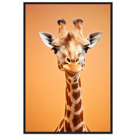 Gelato Print Material 60x90 cm / 24x36″ Tableau Girafe