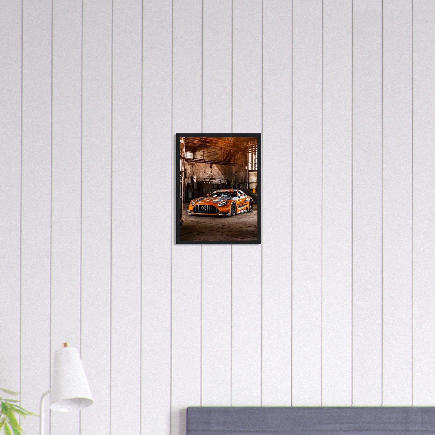 Canvanation Print Material 30x40 cm / 12x16″ Tableau Voiture Mercedes Gt Coupe