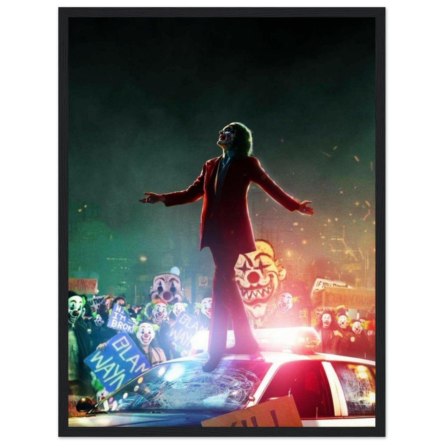 Canvanation Print Material Tableau Joker Pop Art