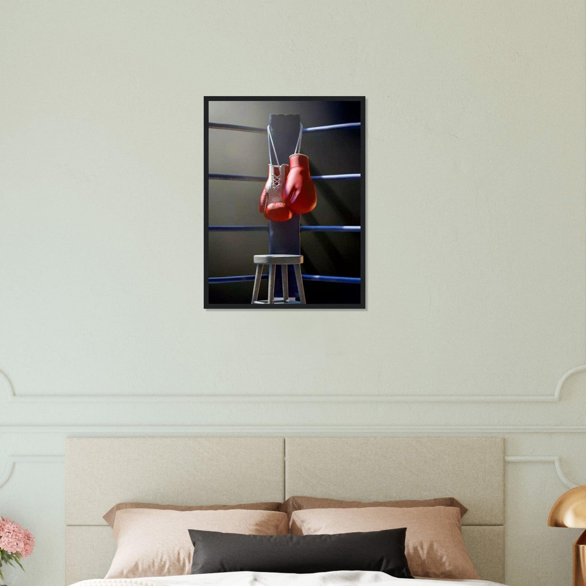 Canvanation Print Material 45x60 cm / 18x24″ Tableau Gants De Boxe Ring