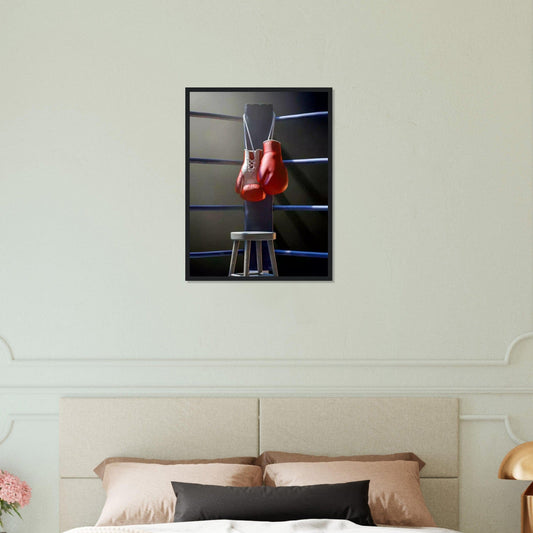 Canvanation Print Material 45x60 cm / 18x24″ Tableau Gants De Boxe Ring