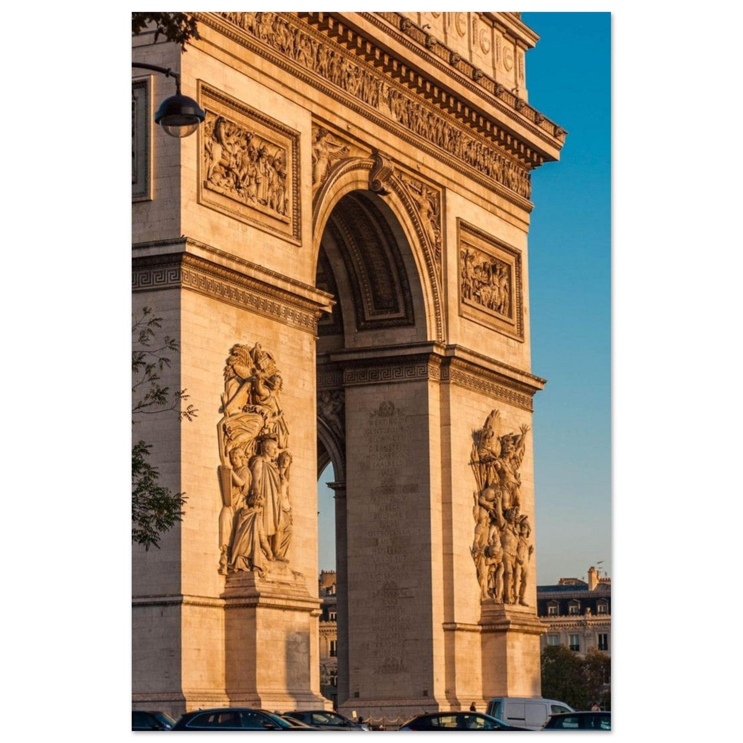 Canvanation Print Material 60x90 cm / 24x36″ Affiche Arc Paris