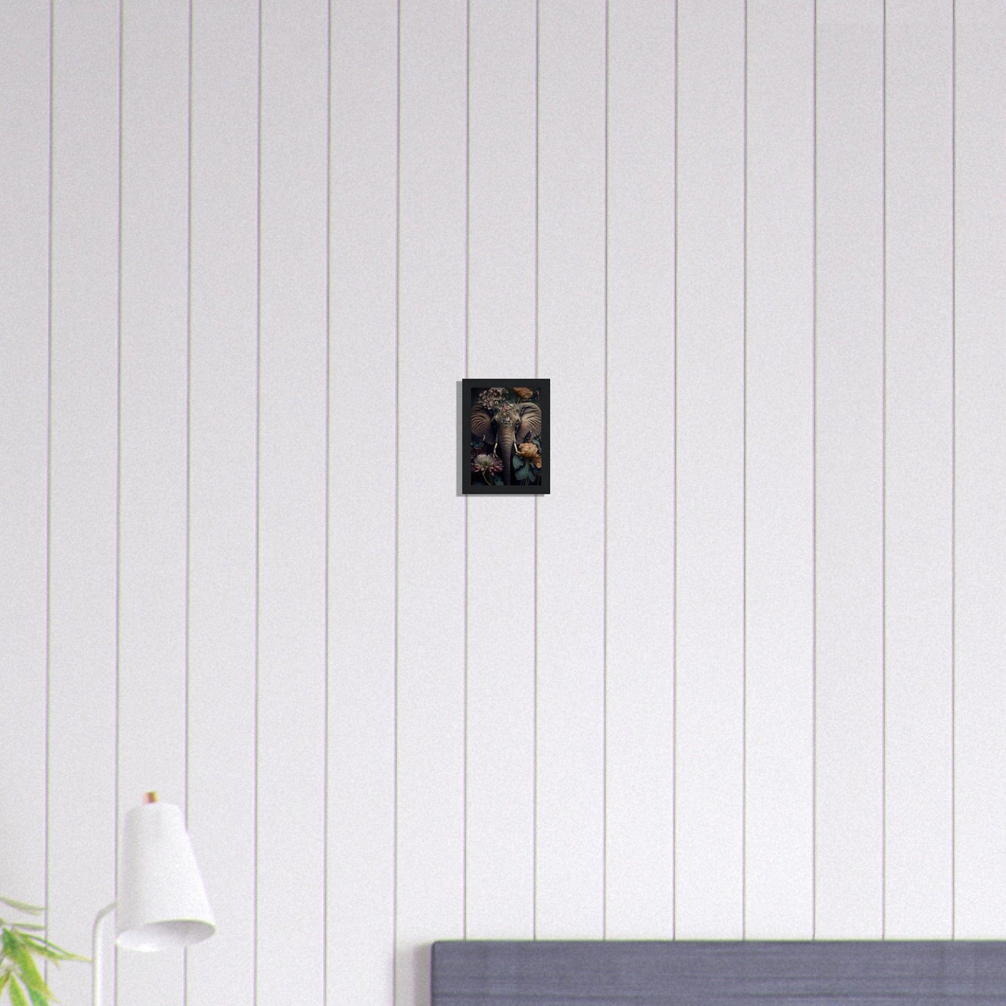 Canvanation Print Material 13x18 cm / 5x7″ Tableau Elephant Sentinelles des Âges