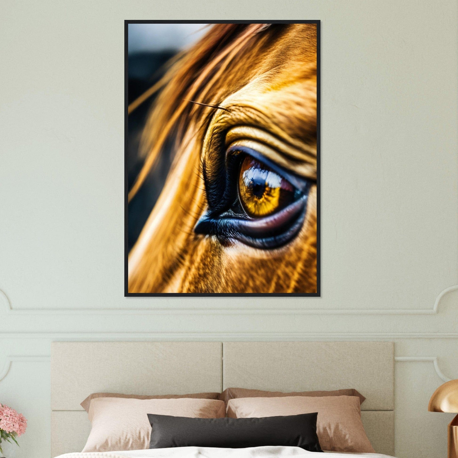 Canvanation Print Material Tableau Cheval Le Roi des Prairies