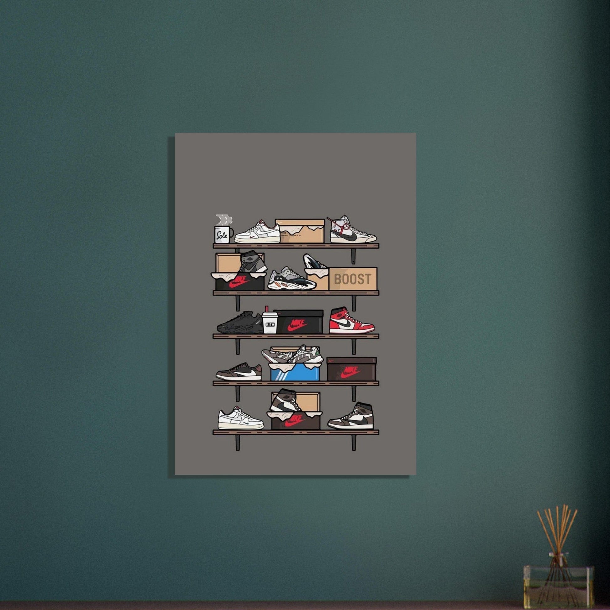 Gelato Print Material Poster Sneaker Nike