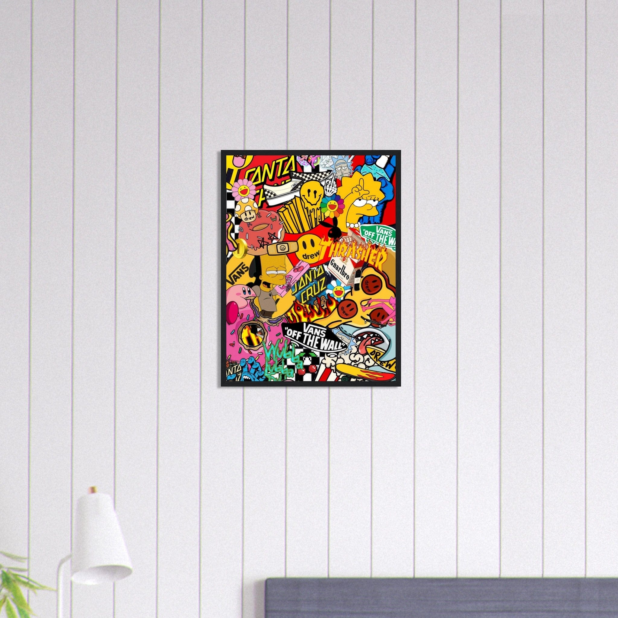 Gelato Print Material Toile Graffiti Street Art