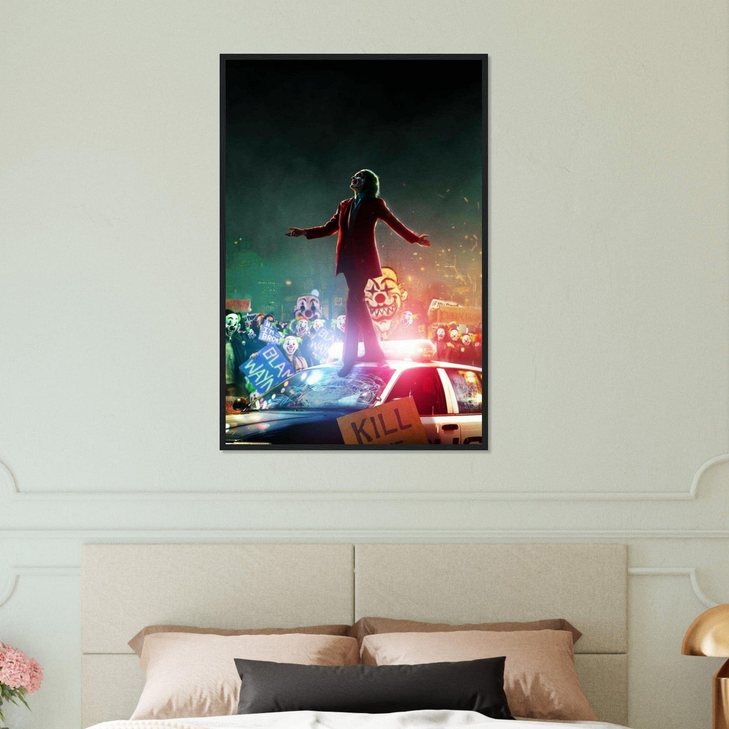 Canvanation Print Material 60x90 cm / 24x36″ Tableau Joker Pop Art