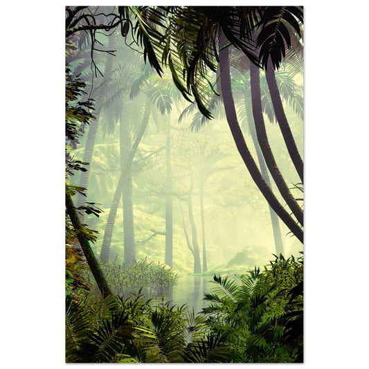 Gelato Print Material 60x90 cm / 24x36″ Affiche La Jungle