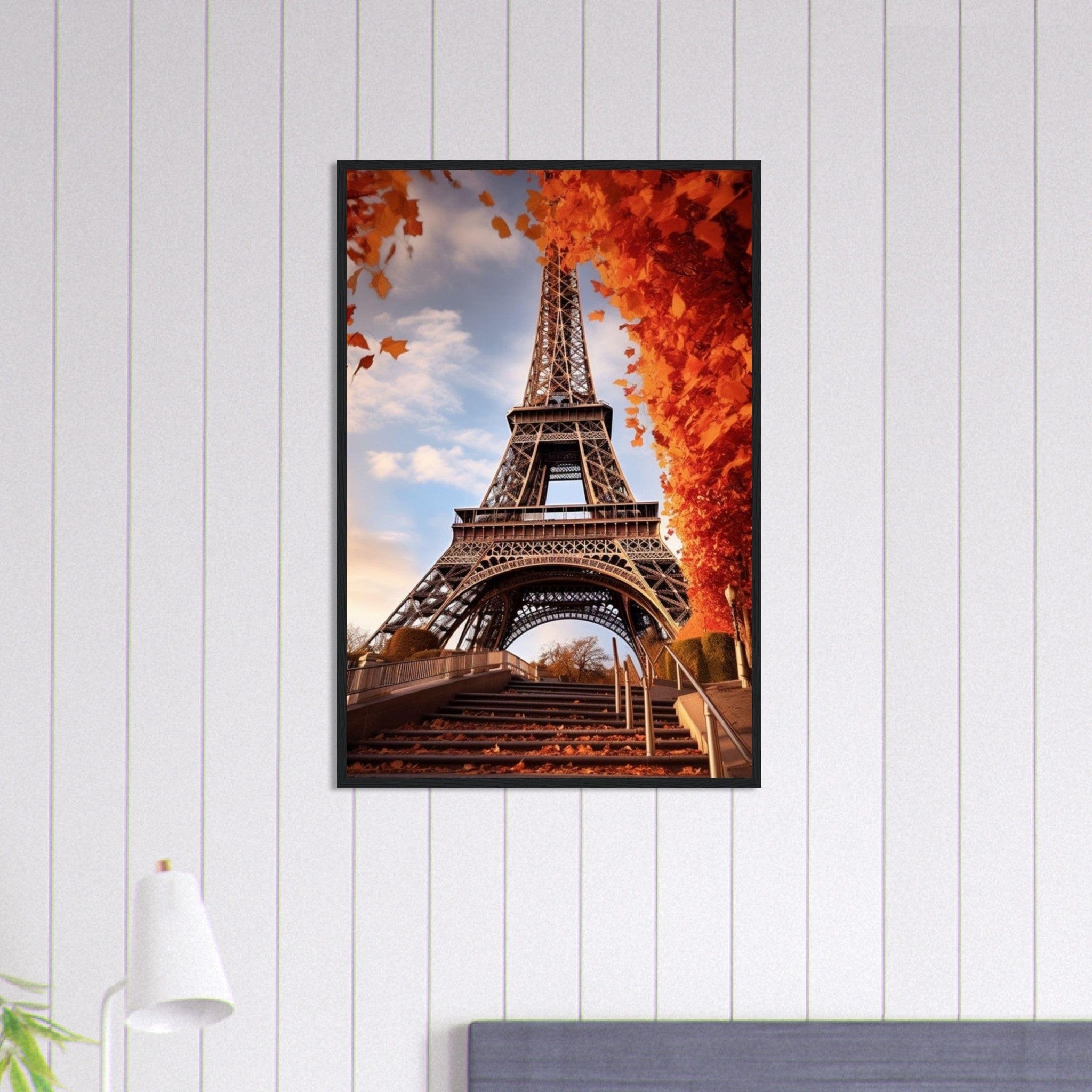 Canvanation Print Material 60x90 cm / 24x36″ Tableau Paris Automne Pont