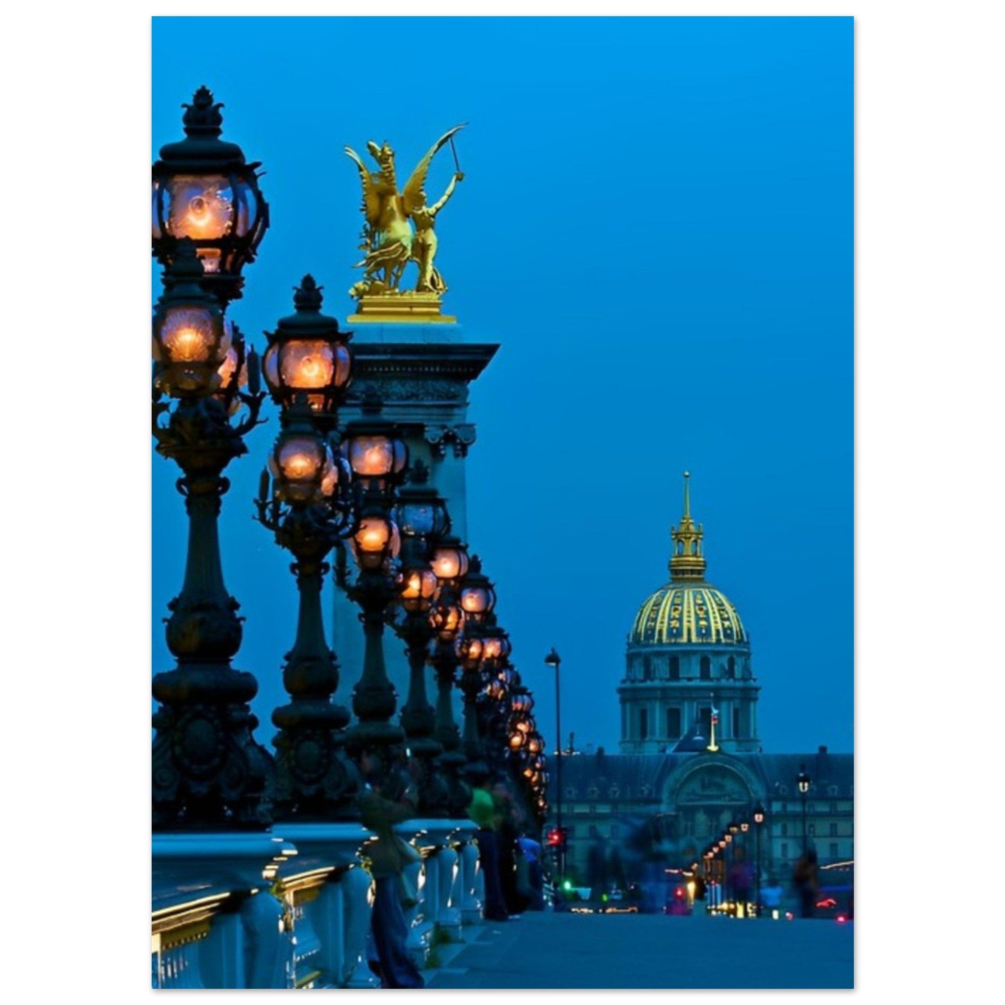 Canvanation Print Material 13x18 cm / 5x7″ Affiche Pont Alexandre Paris