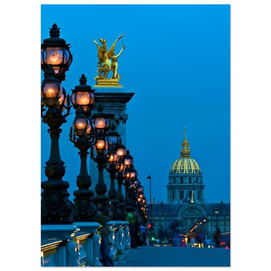 Canvanation Print Material 13x18 cm / 5x7″ Affiche Pont Alexandre Paris