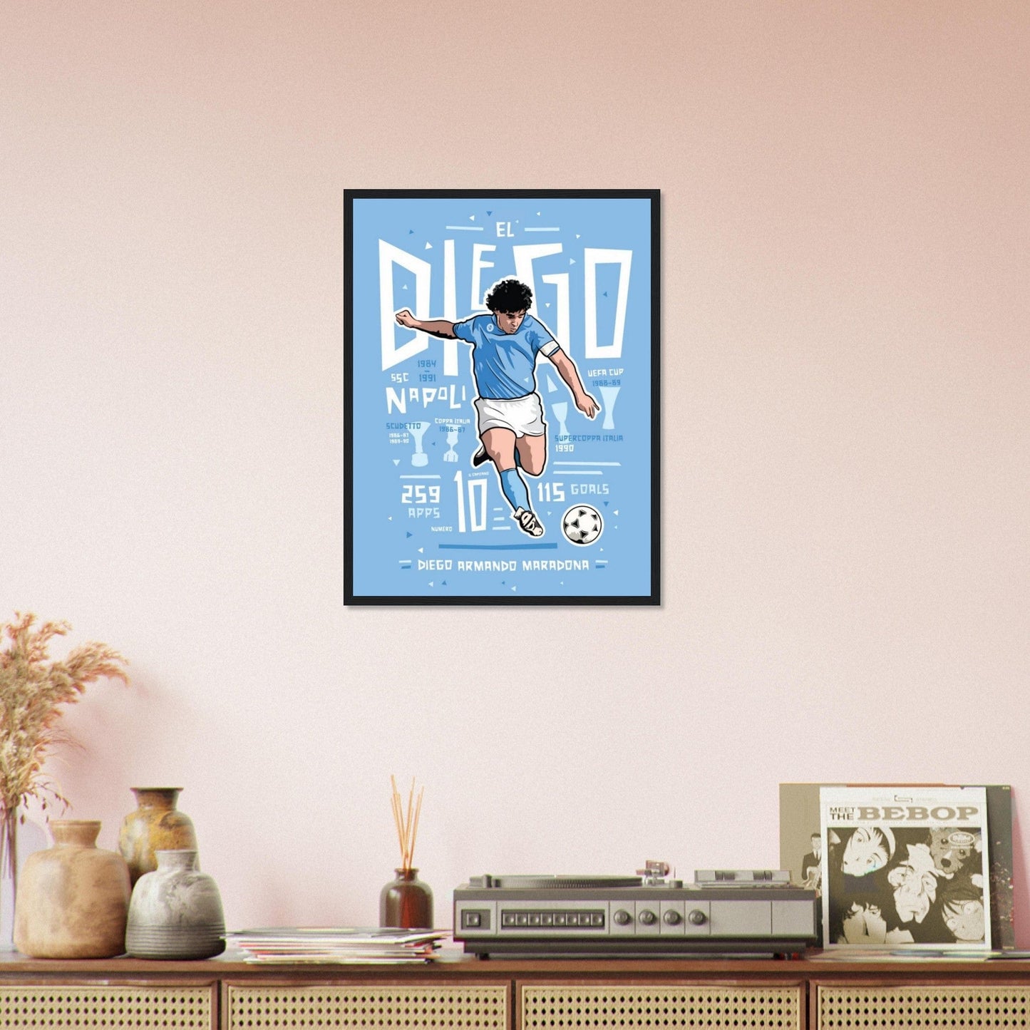 Canvanation Print Material Tableau Football El Diego