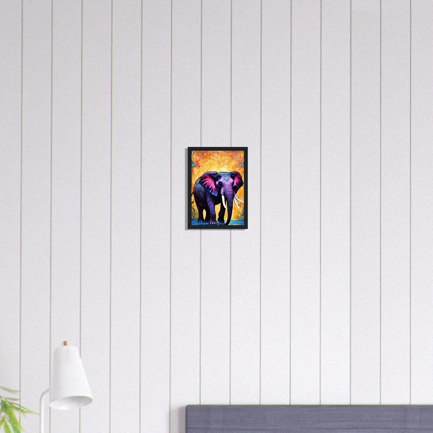 Canvanation Print Material A4 21x29.7 cm / 8x12″ Tableau Elephant L'Empereur De La Terre
