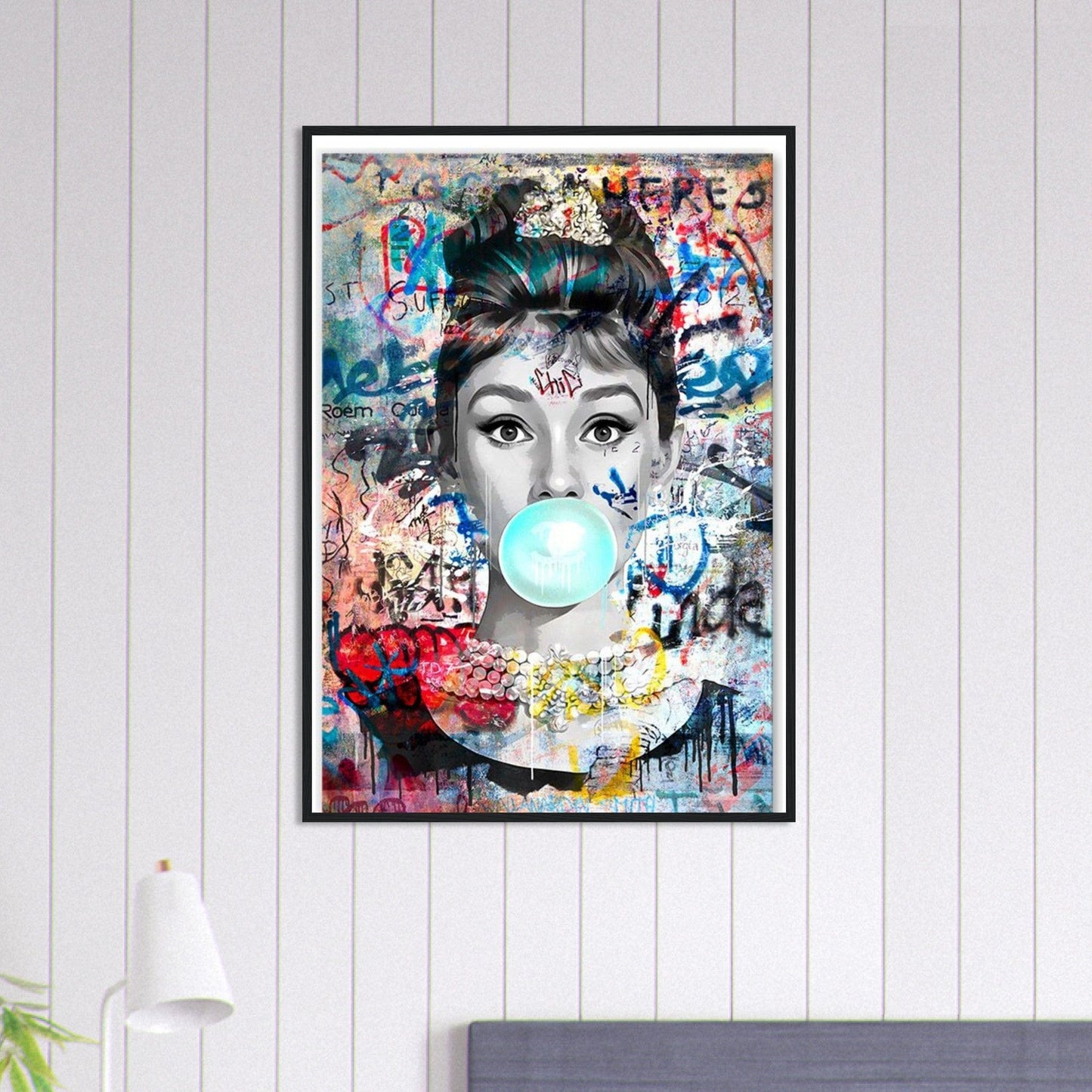 Canvanation Print Material 70x100 cm / 28x40″ Tableau Audrey Hepburn