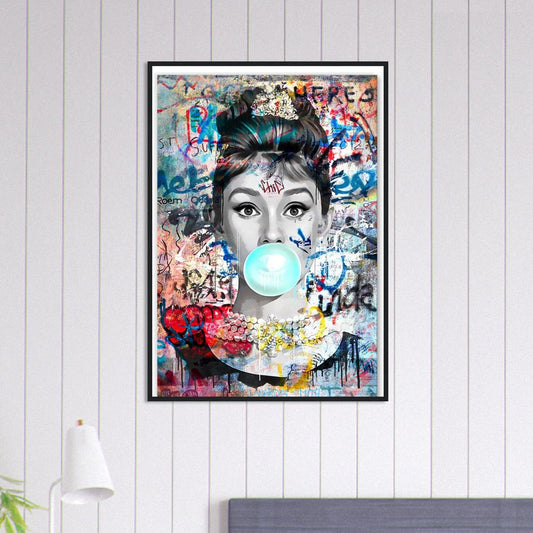 Canvanation Print Material 70x100 cm / 28x40″ Tableau Audrey Hepburn