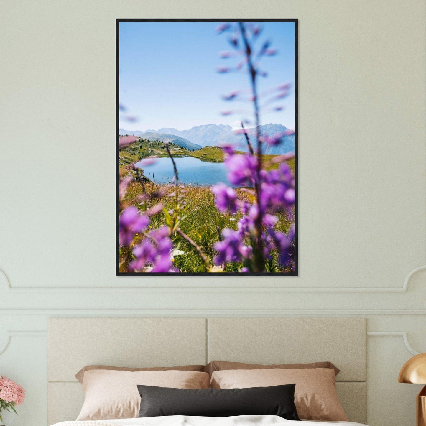 Canvanation Print Material 70x100 cm / 28x40″ Cadre Montagne Déco