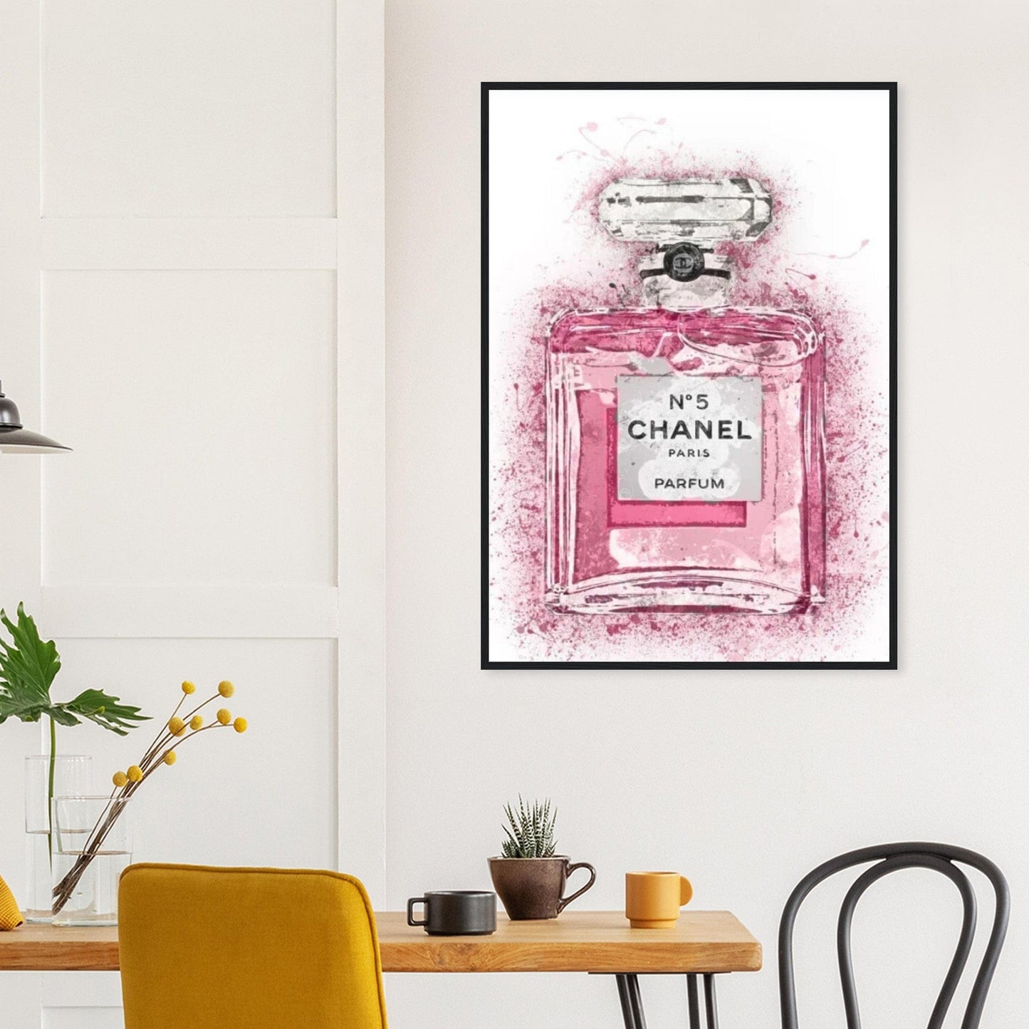 Canvanation 70x100 cm / 28x40″ / 2 Cadre Chanel Rose