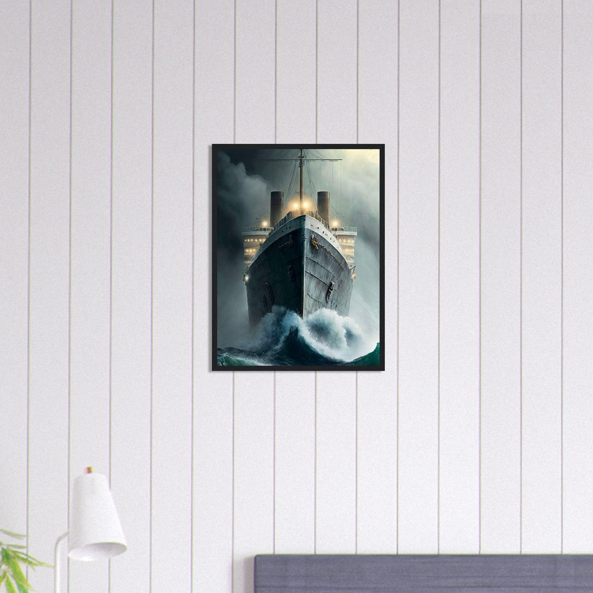 Gelato Print Material Tableau Bateau Mer