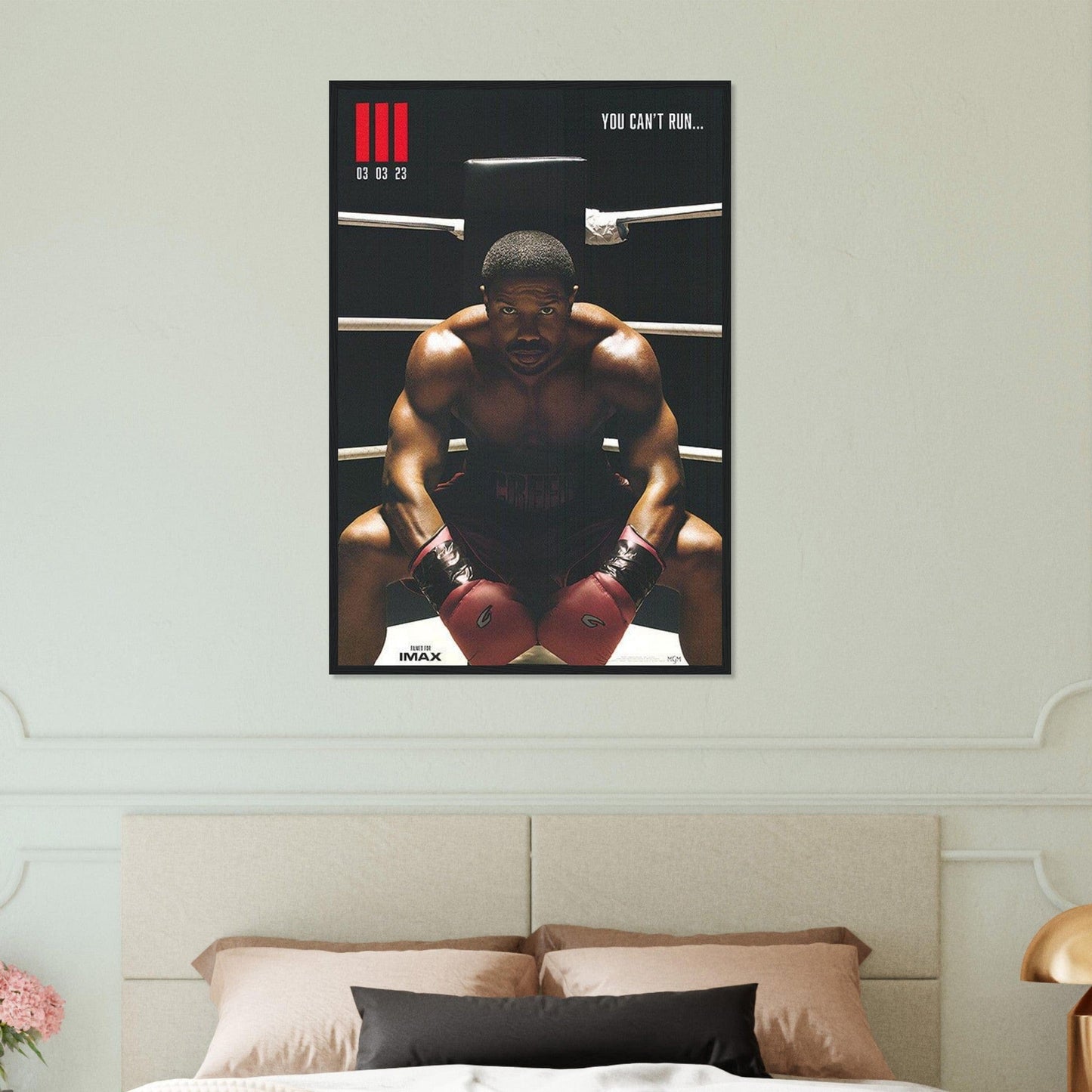 Canvanation Print Material 60x90 cm / 24x36″ Tableau Boxe Creed 3