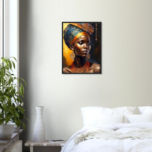 Canvanation Print Material 45x60 cm / 18x24″ Tableau Peinture Portrait Femme