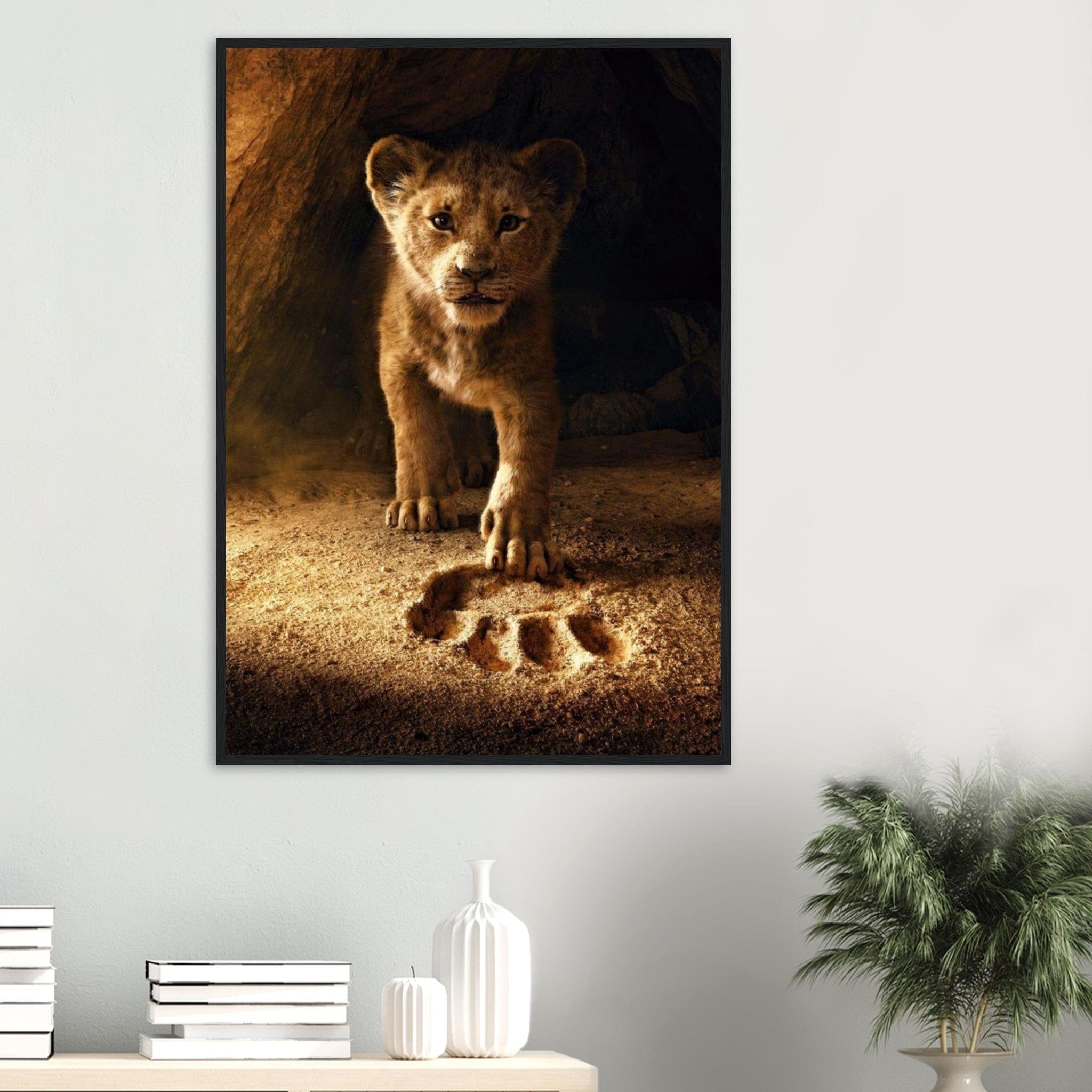 Canvanation Print Material Tableau Street Art Petit Lion