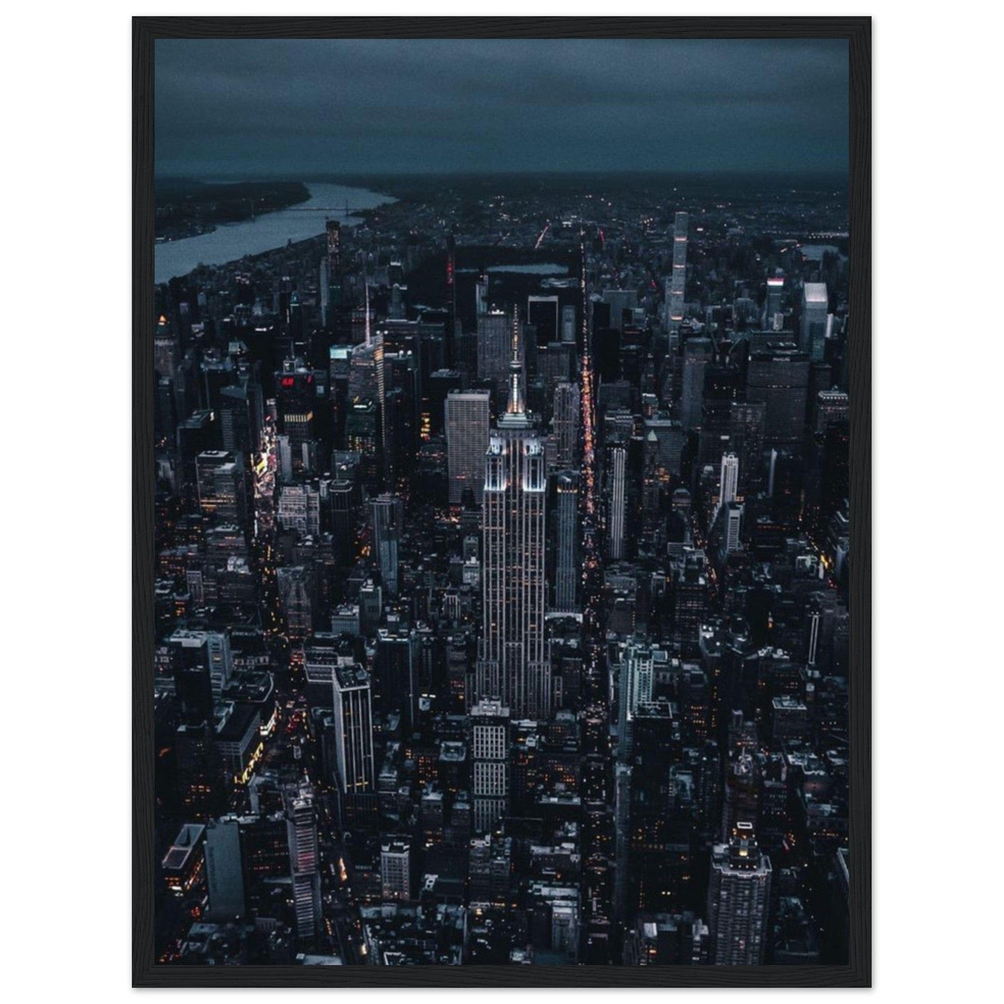Gelato Print Material 45x60 cm / 18x24″ Tableau Ville New York De Nuit