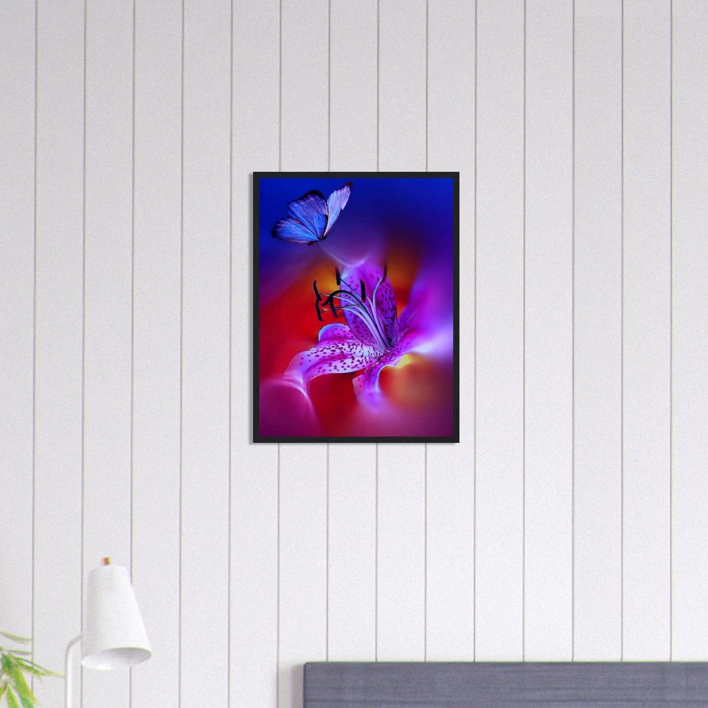 Gelato Print Material Tableau Peinture Acrylique Papillon