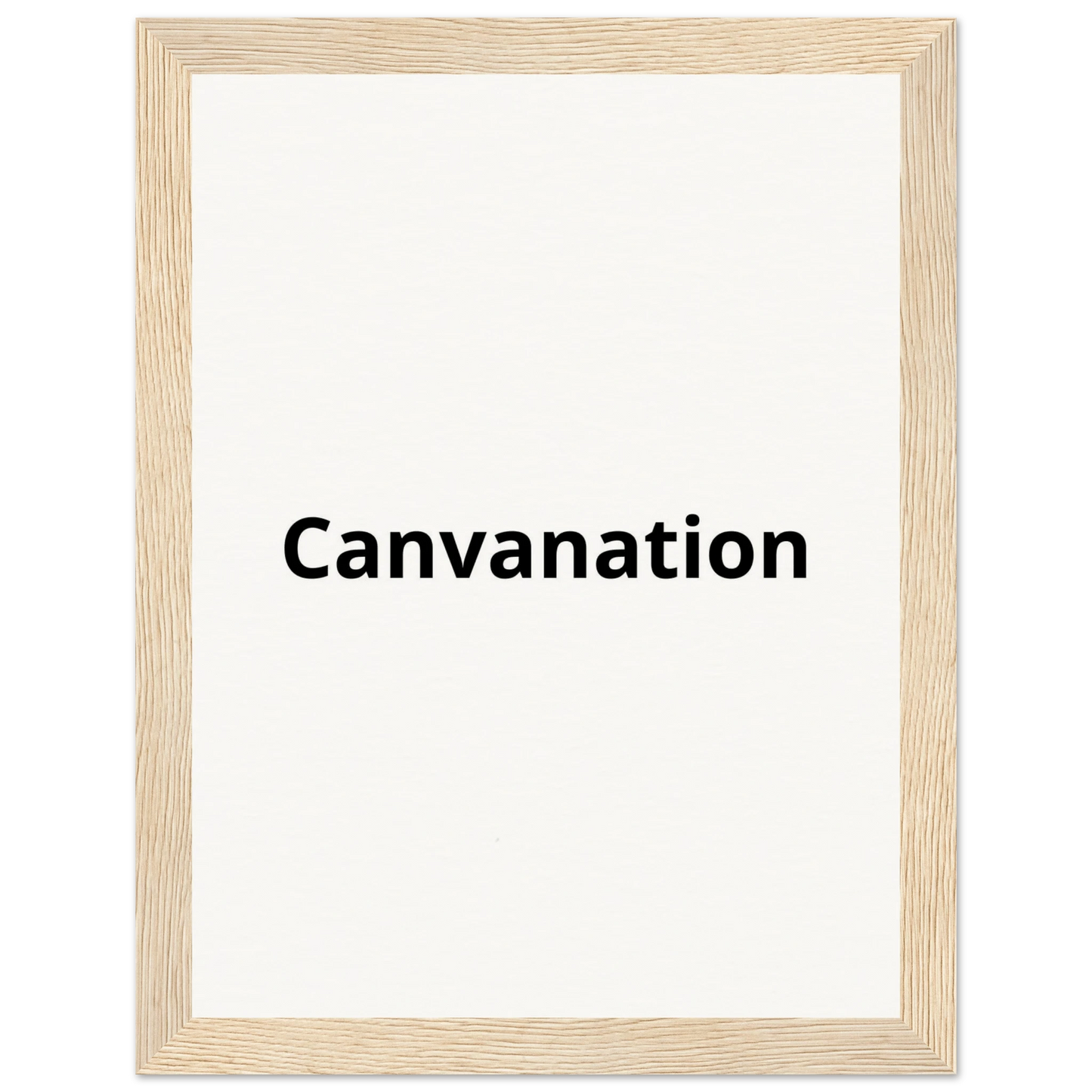 Canvanation Print Material 15x20 cm / 6x8″ / Cadre en bois Tableau Personnalisé