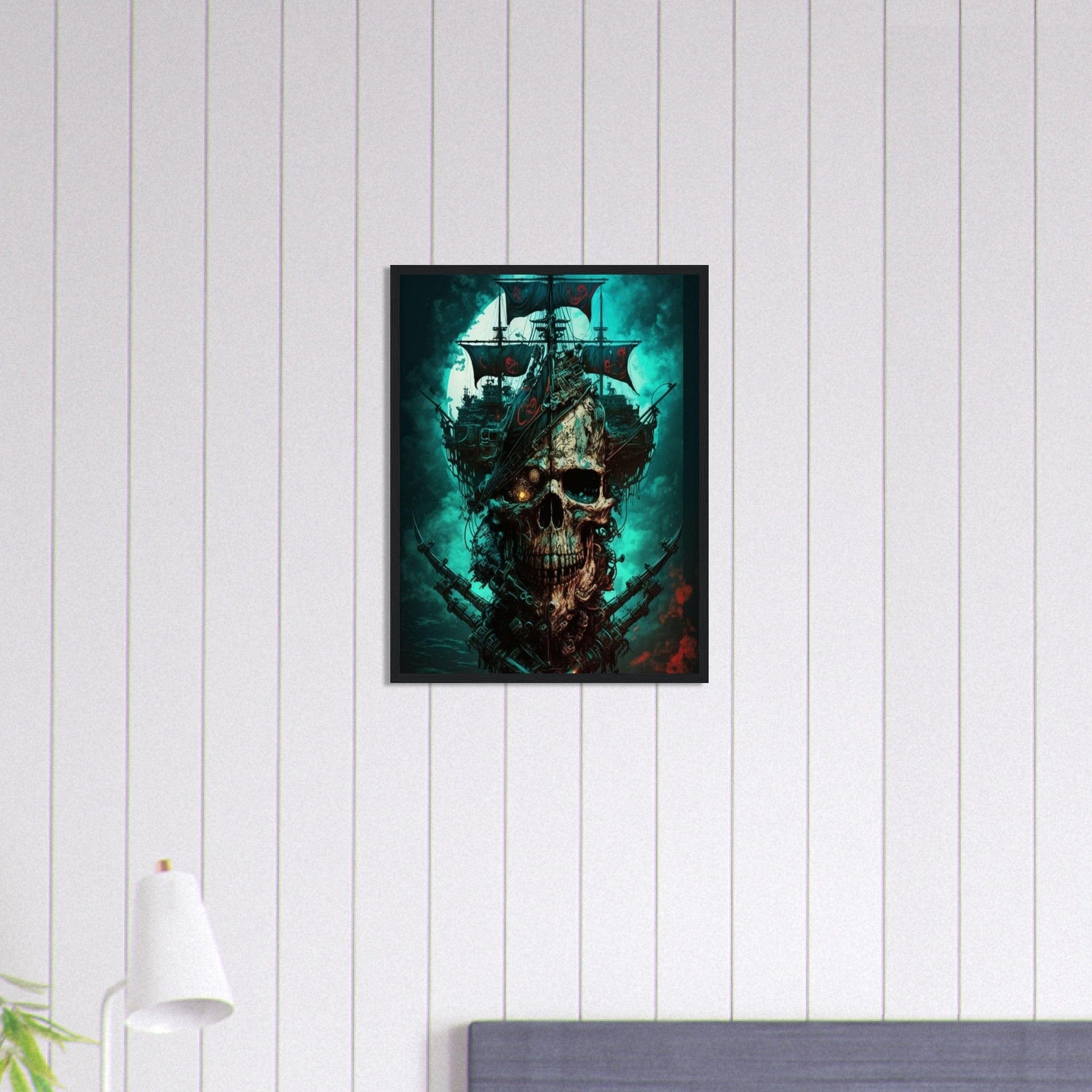 Canvanation Print Material Tableau Voilier Horizon Azur