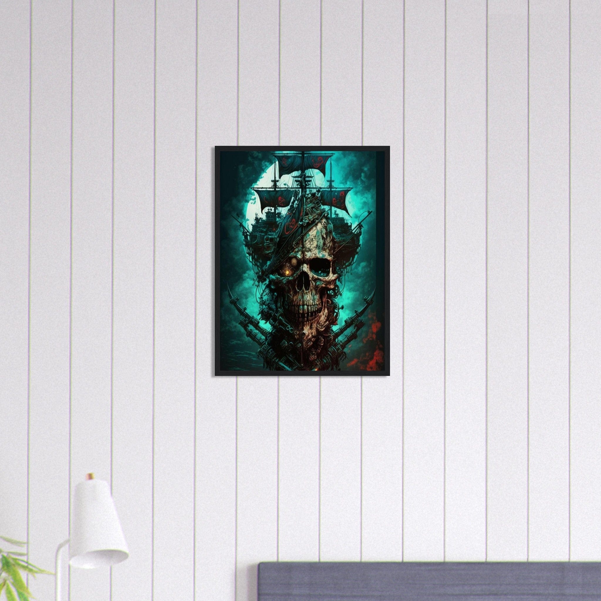 Canvanation Print Material Tableau Voilier Horizon Azur