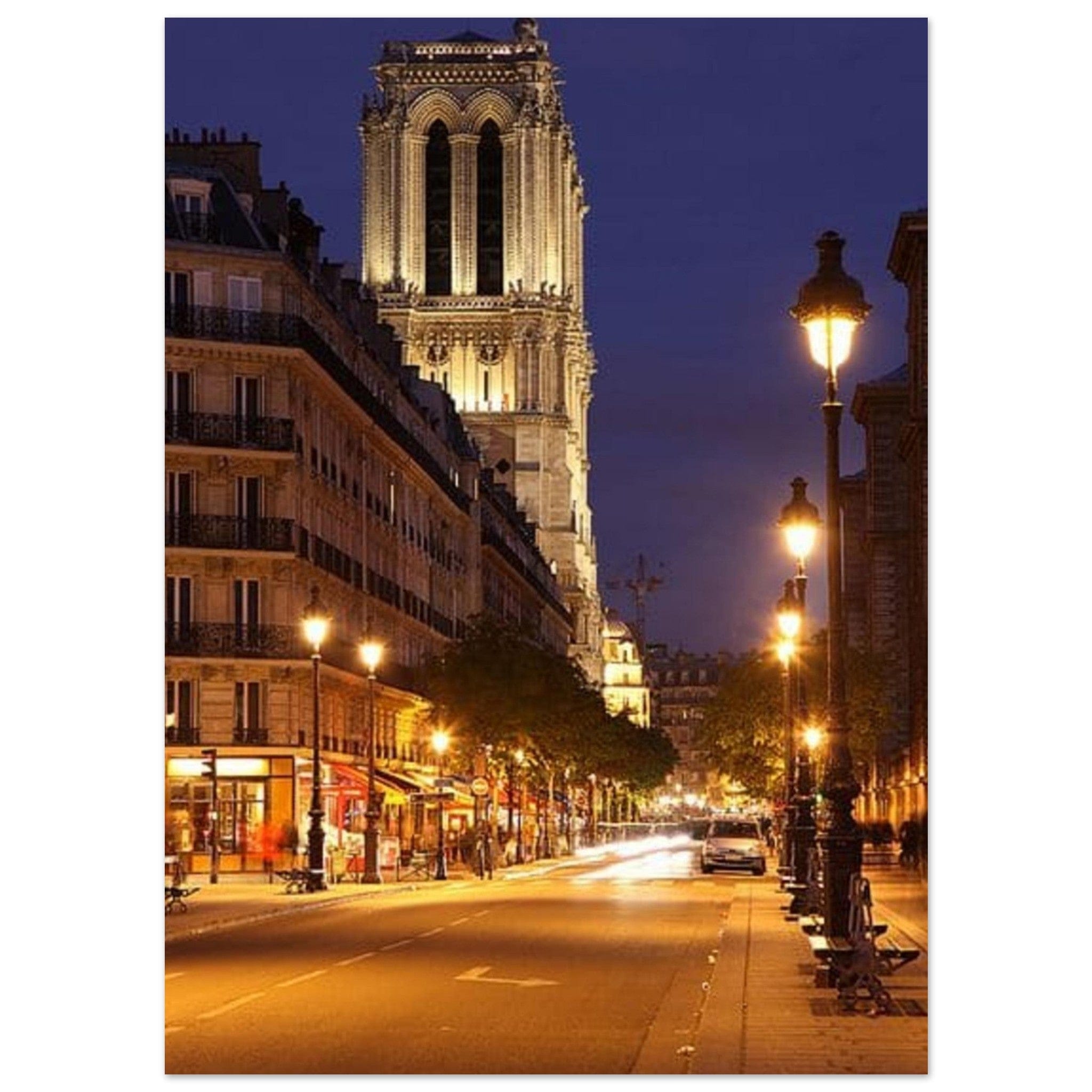 Canvanation Print Material 13x18 cm / 5x7″ Affiche Paris Notre Dame